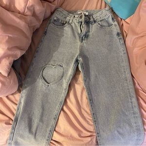 blue sweetheart jeans from talclothing, i’ve worn these a couple times.